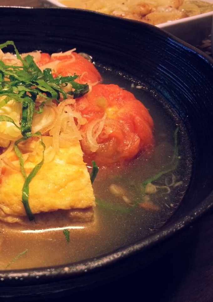 厚揚げとトマトのさっぱり煮-レシピのメイン写真