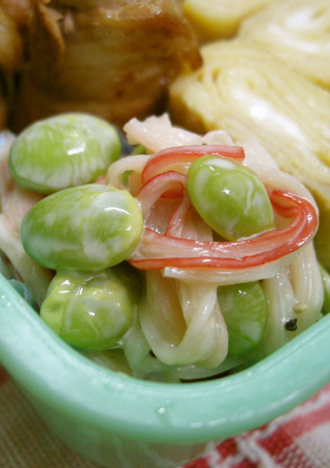 お弁当のおかず◆カニカマ枝豆のマヨ和え◆-レシピのメイン写真