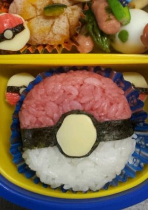 モンスターボール♪キャラ弁♪ポケモン♪-レシピのメイン写真