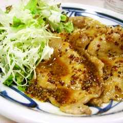 รูปของ ☆粒マスタードで!!さっぱり豚ソテー☆彡