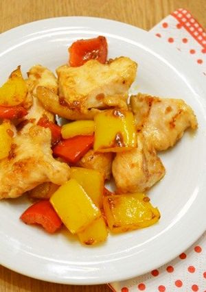 醤油麹で鶏とパプリカのバター炒め-レシピのメイン写真