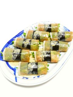 和風サラダ*生ハム巻き♪-レシピのメイン写真