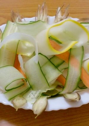 宮城旬野菜。キューカンバーサラダ-レシピのメイン写真