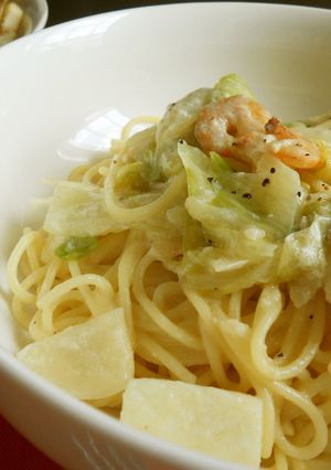 あっさり♪豆乳のクリームパスタ♪-レシピのメイン写真