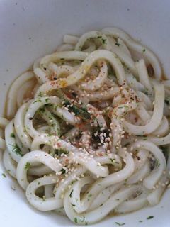 釜たまうどんには青のり!-レシピのメイン写真