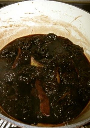 プルーンの赤ワイン煮・無添加レモンと共に-レシピのメイン写真