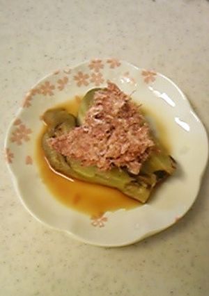 夏野菜・焼きナスのコンビーフマヨのせ-レシピのメイン写真