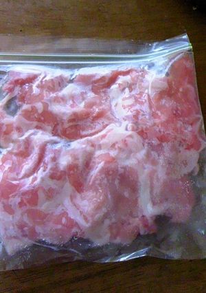便利なお肉の保存法-レシピのメイン写真