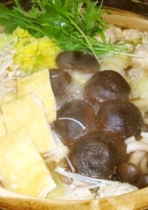 ふんわりやわらか☆鶏だんご鍋-レシピのメイン写真