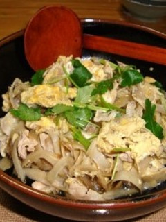 豚肉の柳川風-レシピのメイン写真