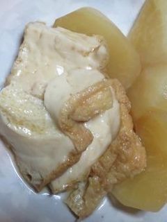大根と厚揚げのオイスターソース煮-レシピのメイン写真