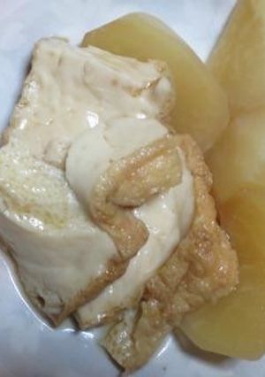大根と厚揚げのオイスターソース煮-レシピのメイン写真