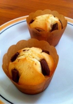 ふわふわカップケーキ-レシピのメイン写真