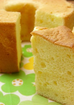 塩麹☆ふわっふわぁ～☆シフォンケーキ♪-レシピのメイン写真
