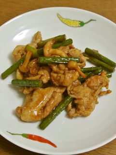 にんにくの芽と豚肉の焼肉風炒め★-レシピのメイン写真