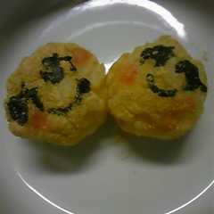 รูปของ ごはん嫌いもこれでOKごはんの団子