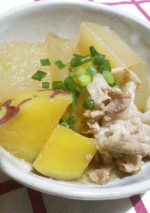 冬瓜とさつまいもの蜂蜜煮-レシピのメイン写真