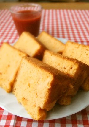 【トマト＊ シフォンケーキ♬】-レシピのメイン写真