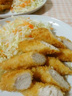 超〜簡単♪ささみフライ*お弁当にも-レシピのメイン写真