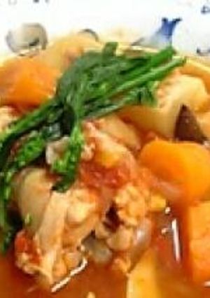 手羽元と野菜のトマト煮-レシピのメイン写真
