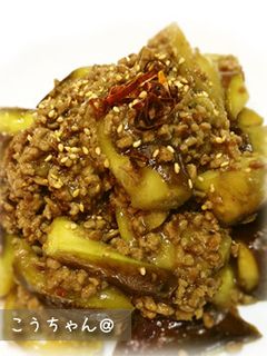 簡単‼茄子とひき肉のあんかけ風-レシピのメイン写真