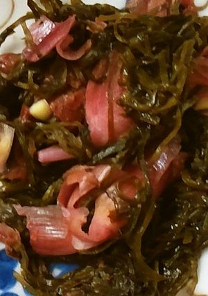 昆布入りみょうがの梅酢漬け-レシピのメイン写真