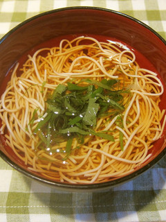 豆腐そうめんで✿手軽にささっとお吸い物-レシピのメイン写真