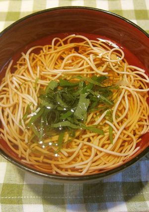豆腐そうめんで✿手軽にささっとお吸い物-レシピのメイン写真