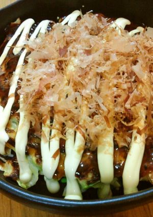 半熟!!塩麹お好み焼き-レシピのメイン写真