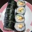 ふきのとう味噌とセロリの海苔巻き