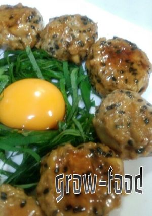 鶏ごぼうつくね-レシピのメイン写真