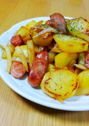 ♥コンソメバターdeジャーマンポテト♥-レシピのメイン写真