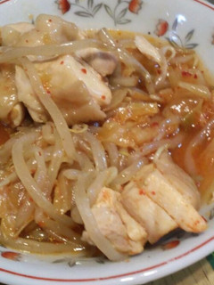 レンジでチン☆簡単鶏肉キムチ煮-レシピのメイン写真