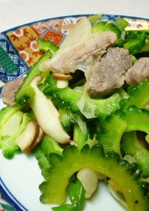 残暑を乗り切る！ゴーヤの塩豚炒め-レシピのメイン写真