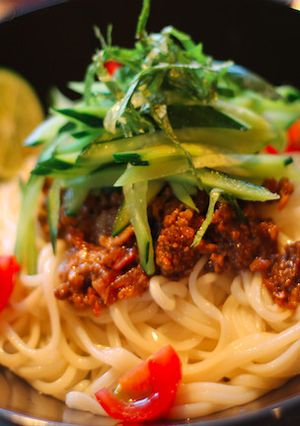 ヘルシーなジャージャー麺-レシピのメイン写真