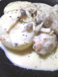 鶏と大根の味噌クリーム煮-レシピのメイン写真
