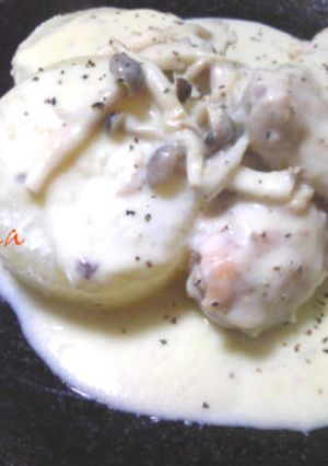 鶏と大根の味噌クリーム煮-レシピのメイン写真
