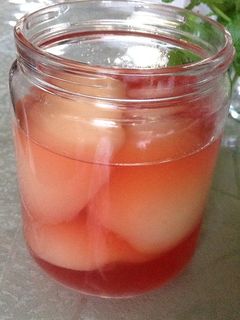 ちょっと大人な桃のコンポート-レシピのメイン写真