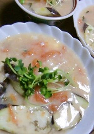 ミツカン中華スープで、なすとトマトを♬-レシピのメイン写真