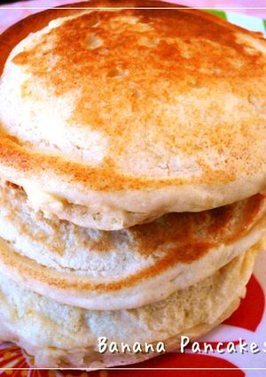 離乳食にも♪材料3つのバナナパンケーキ-レシピのメイン写真