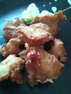 桃缶で!やわらか〜!!鶏胸肉の唐揚げ-レシピのメイン写真