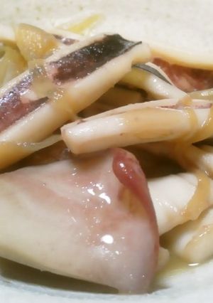 いかのバター醤油炒め☆簡単10分メニュー-レシピのメイン写真