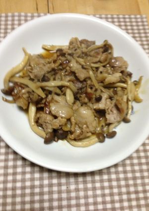 豚肉しめじ-レシピのメイン写真