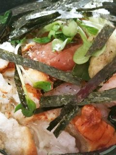 冷たい「おかき」茶漬け-レシピのメイン写真