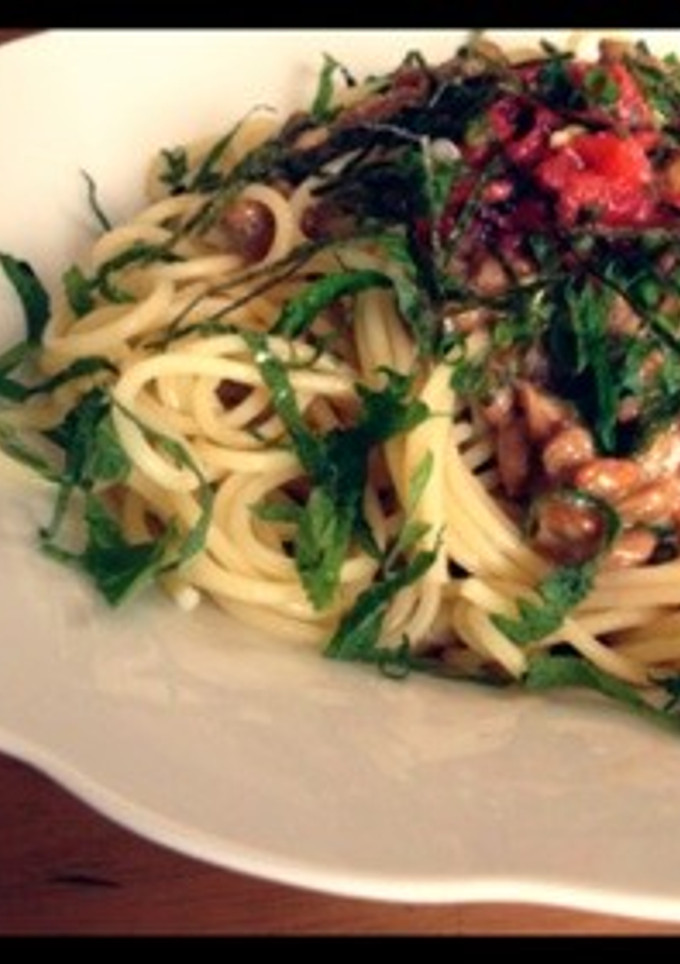 さっぱり和風パスタ-レシピのメイン写真