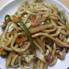 簡単！オイスター焼きうどん-レシピのメイン写真