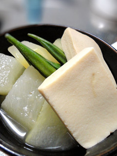 冬瓜と高野豆腐の炊合せ-レシピのメイン写真