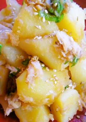 簡単ジャガイモとツナの煮っころがし-レシピのメイン写真
