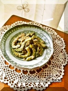 ゴーヤのゴマポン酢和え✿-レシピのメイン写真