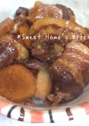 高圧力鍋で☆トロトロ美味しい♥豚の角煮♥-レシピのメイン写真